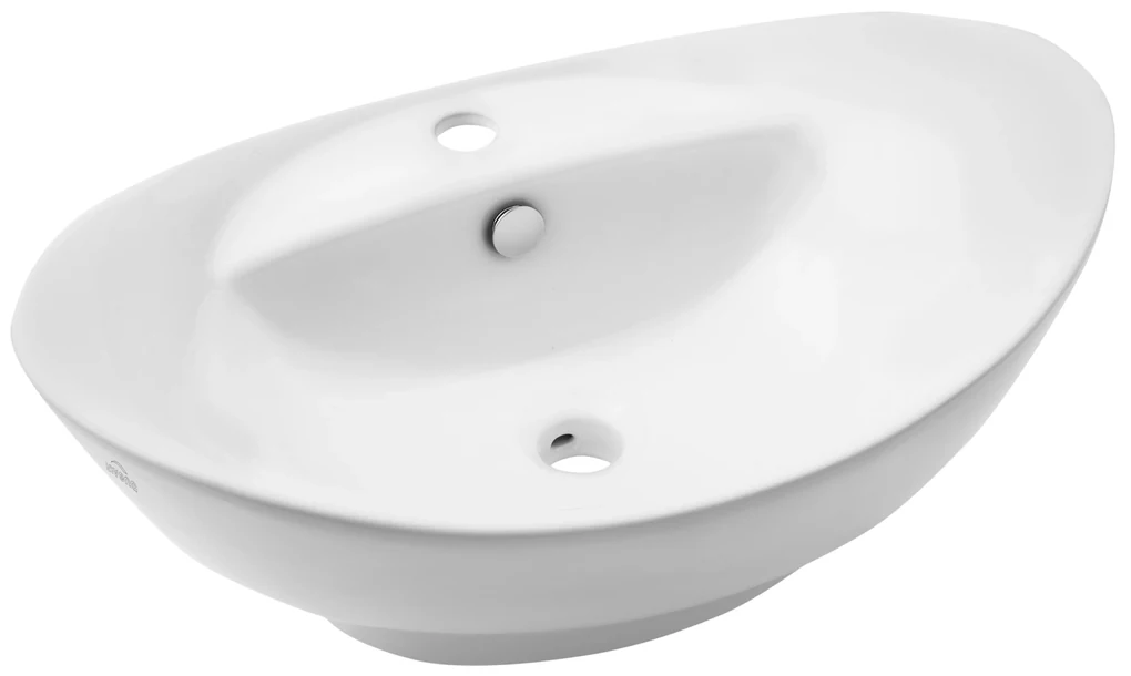Invena Esla, keramické umývadlo 59x39x22 cm, biela, INV-CE-35-001-C
