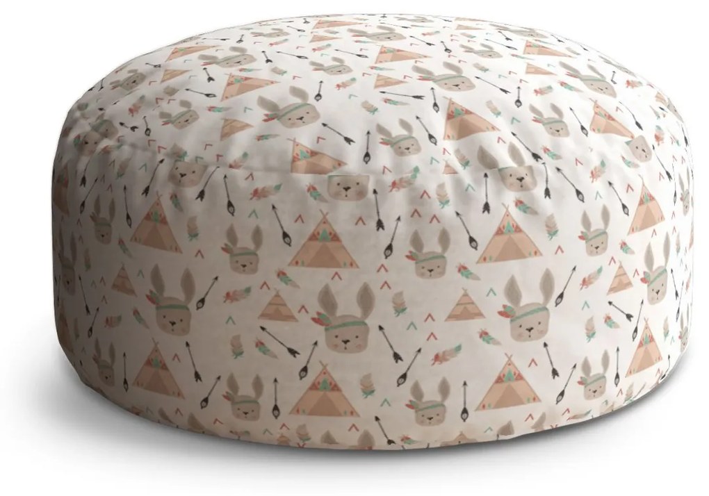Sablio Taburet Zajace pri stane: 38x48 cm
