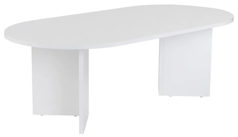 Konferenčný stolík NEL biely