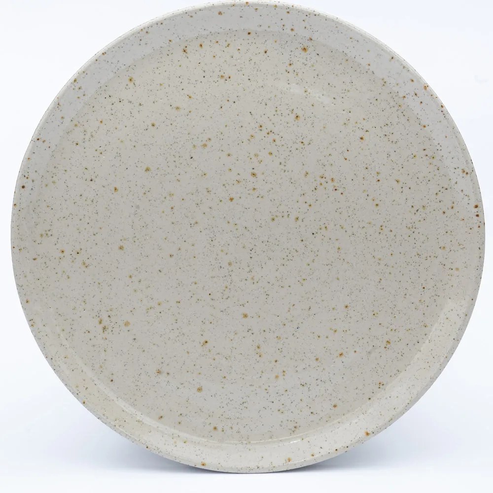 Keramika Koller Bodkovaný tanier svetlý 22cm
