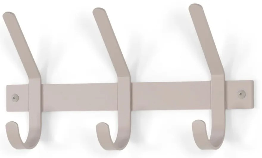 Sivo-béžový kovový nástenný vešiak Dexter – Spinder Design