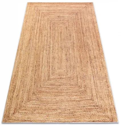 ANDRE 1017 umývací koberec Vrkoč, protišmykový - béžová Veľkosť: 120x170 cm