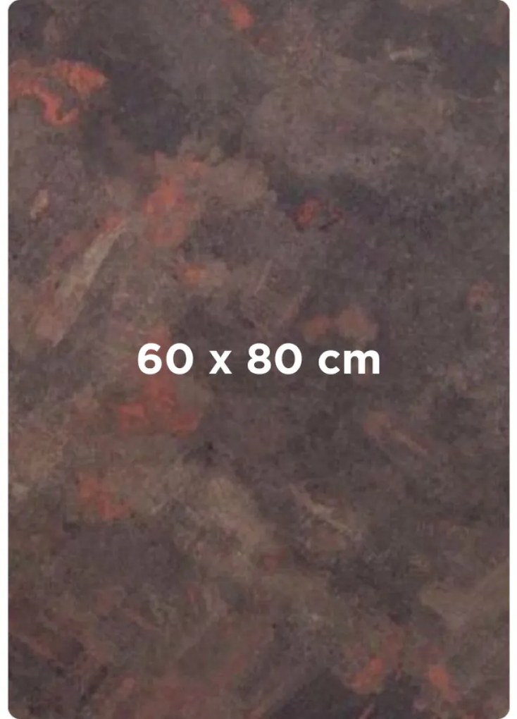 COMPACT 12 METALIC OXID - STOLOVÁ DOSKA 60x80 cm