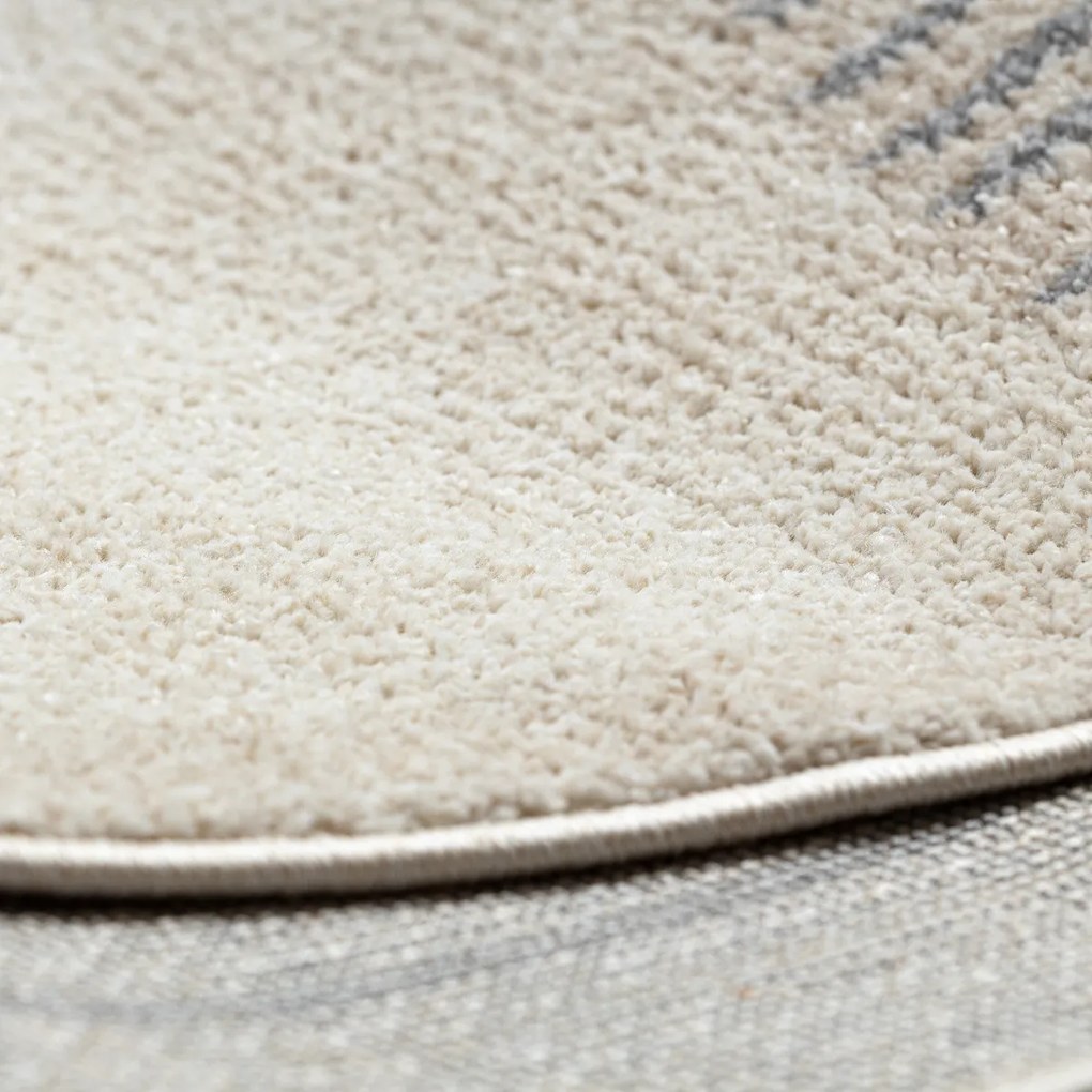 Dywany Łuszczów, Kusový koberec Fusion 0815 cream/beige, 200x290, béžová, kancelária