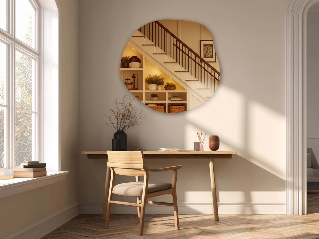 Bronzové zrkadlo Base B30 70×68