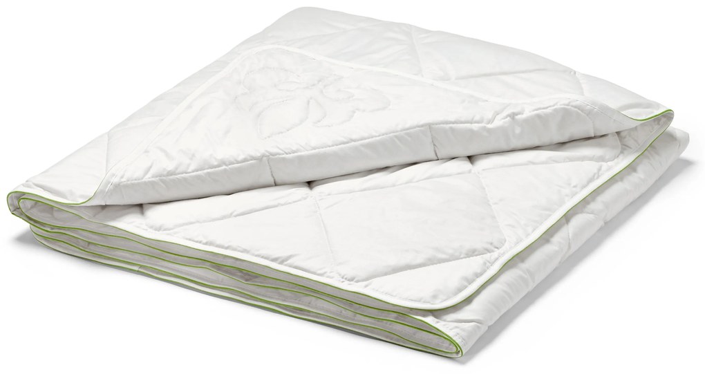 Letná prešívaná bavlneno-ľanová prikrývka irisette® greenline, štandardná veľkosť