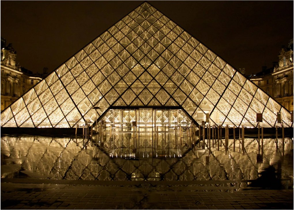Obraz Louvre (70x50 cm)