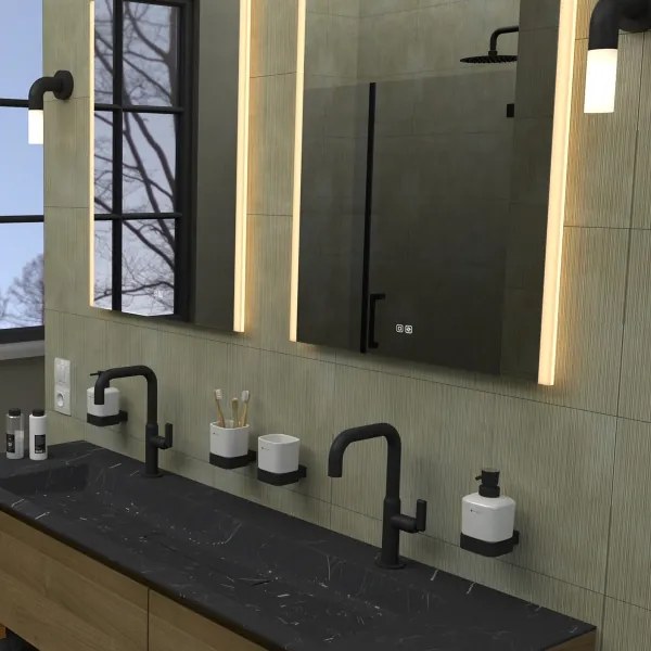 NIMCO ZP 11001VX - LED Kúpeľňové podsvietené zrkadlo 3000-6500K 70x50 cm IP44