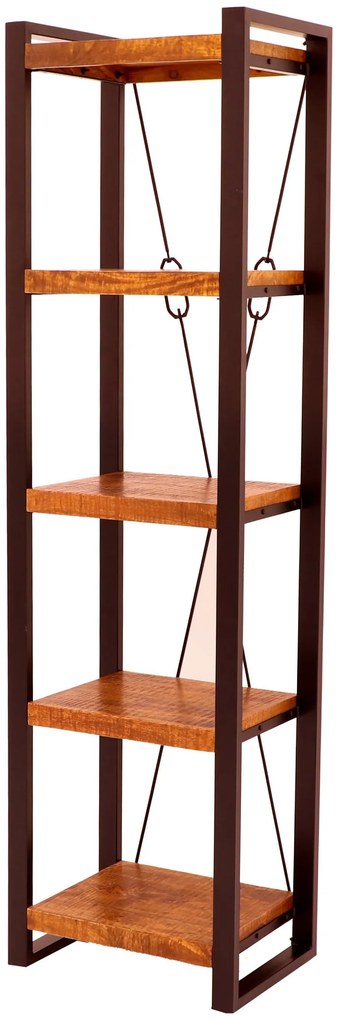 furniture-nabytek.cz - Dřevěná police 60x200x35 z masivu mango
