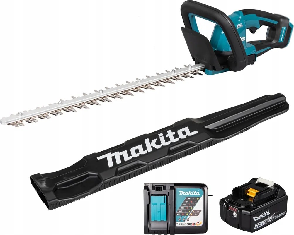 Akumulátorové nožnice na živý plot Makita DUH506RF 18V Lxt 1x3Ah 50 cm