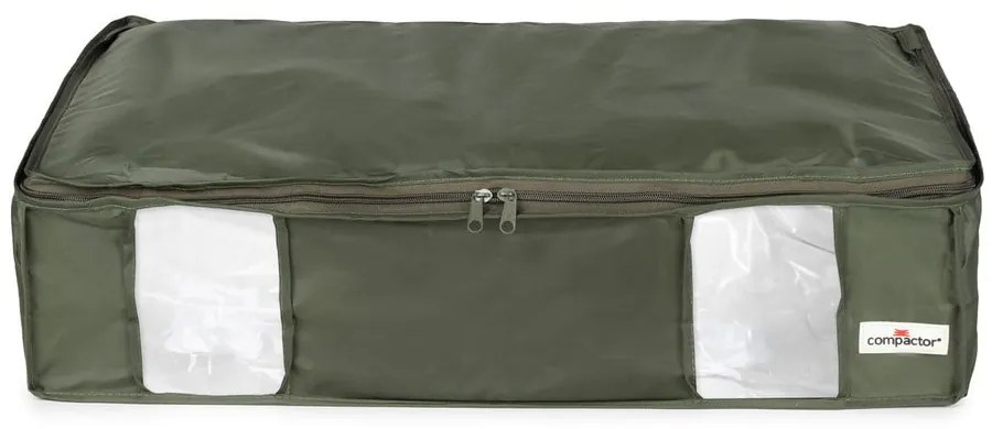 Zelený úložný box Compactor Oxford, 145 l