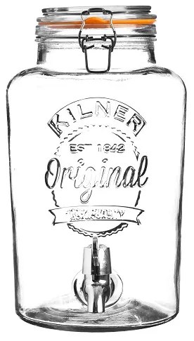 Kilner ORIGINAL Sklenený súdok s kohútikom 5 l