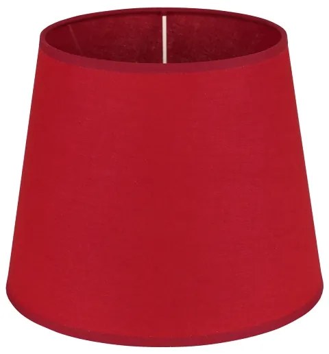 Duolla - Tienidlo k stolnej lampe CLASSIC M E27 pr. 24 cm červená