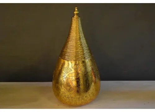 Orient lampa kovová Gold WIRE DROP Ø20*45