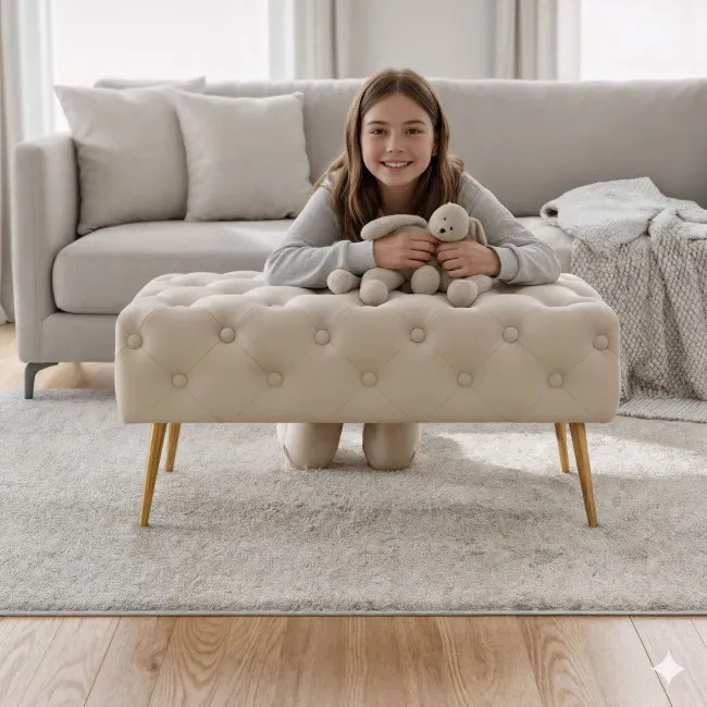 Taburetka MADRID béžová