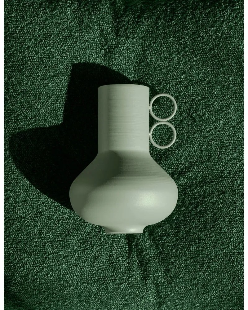 Kovová váza šalviovo zelená (výška 20 cm) Loha – Blomus