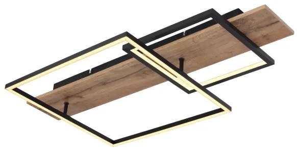Globo 67289D1 - LED Stropné svietidlo VANNI LED/24W/230V hnedá/čierna