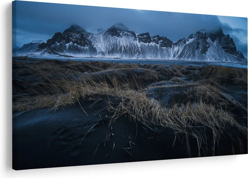 Obraz výhľadu na Islandskej vrcholky (90x60 cm)