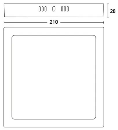 Philips - LED Stropné svietidlo MAGNEOS LED/12W/230V 4000K biela
