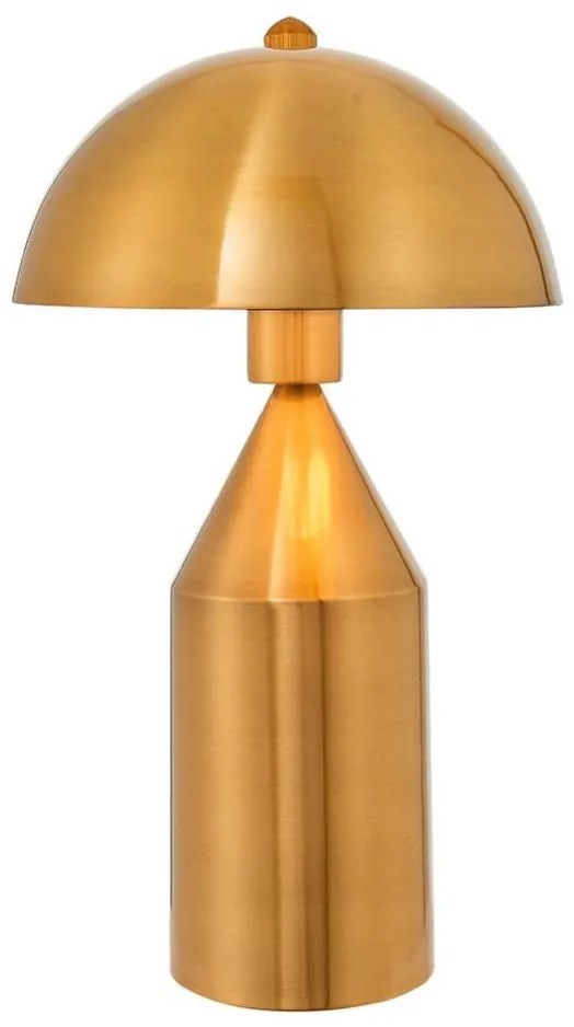 Endon 90522 - Stolná lampa NOVA 1xE27/60W/230V mosadz