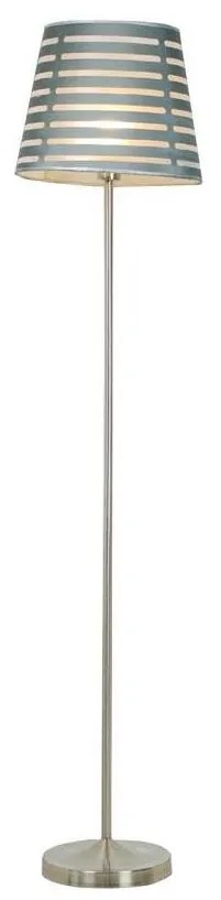 Stojacia lampa SEGIN 1xE27/60W/230V šedá/lesklý chróm