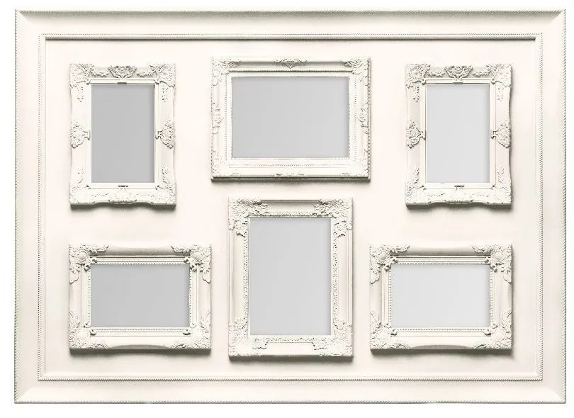 Krémový plastový rámček 78x56 cm – Premier Housewares