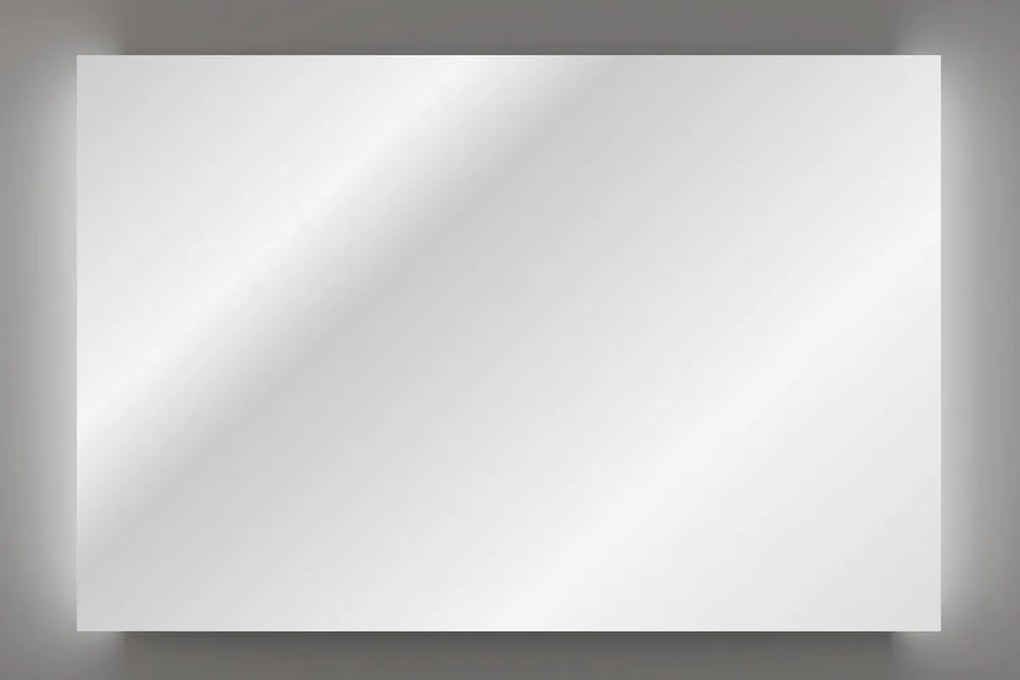 Nástenné LED zrkadlo AURA 120 cm neutrálne