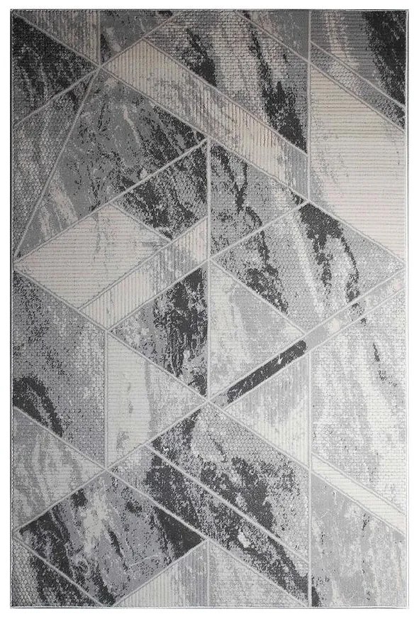 Koberec Merlyne 1,9/2,7 E565A SGZ52 krémový/tmavosivý