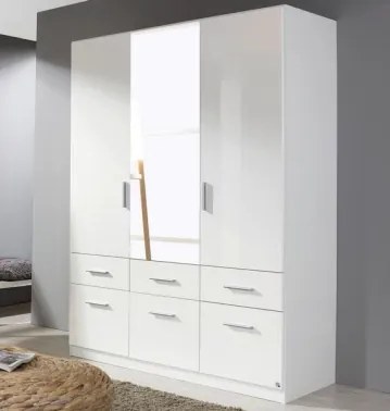 Šatníková skriňa Celle AN925-2128, biela%