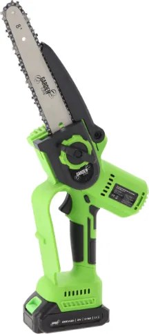 Reťazová akumulátorová píla na konáre s 2 batériami a nabíjačkou