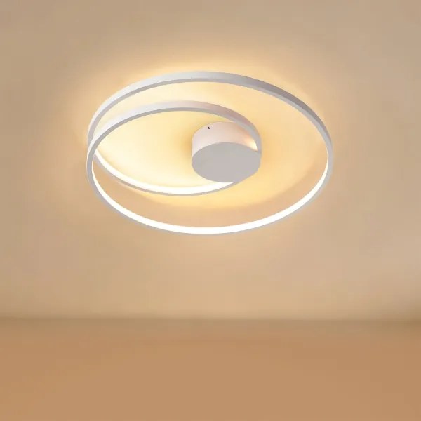 Brilagi - stmievateľné stropné svietidlo TWISTER LED/48W/230V priemer 50 cm biele + DO