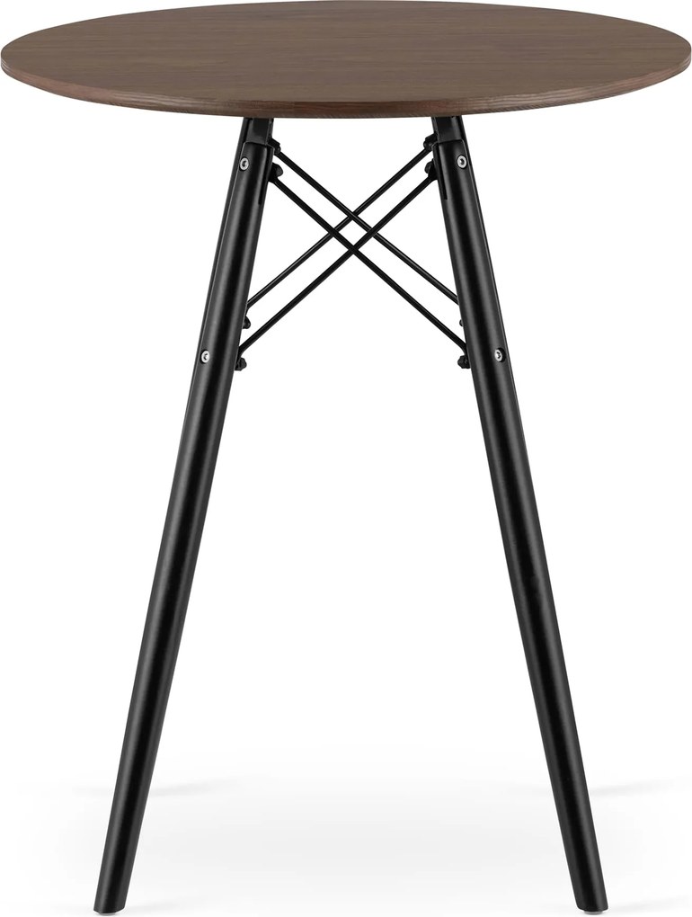 Jedálenský stôl s doskou v dekore jaseň OSLO 60x60