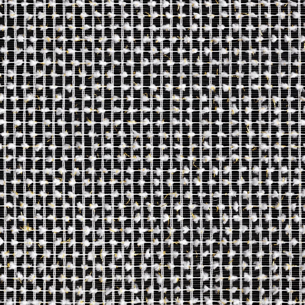 ZÁCLONA NA KRÚŽKOCH MAJA 140X260 CM BIELA