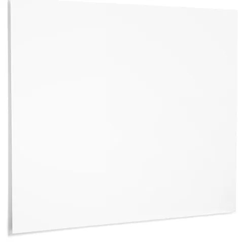 Biela magnetická tabuľa AIR, bez rámika, 1490x1190 mm
