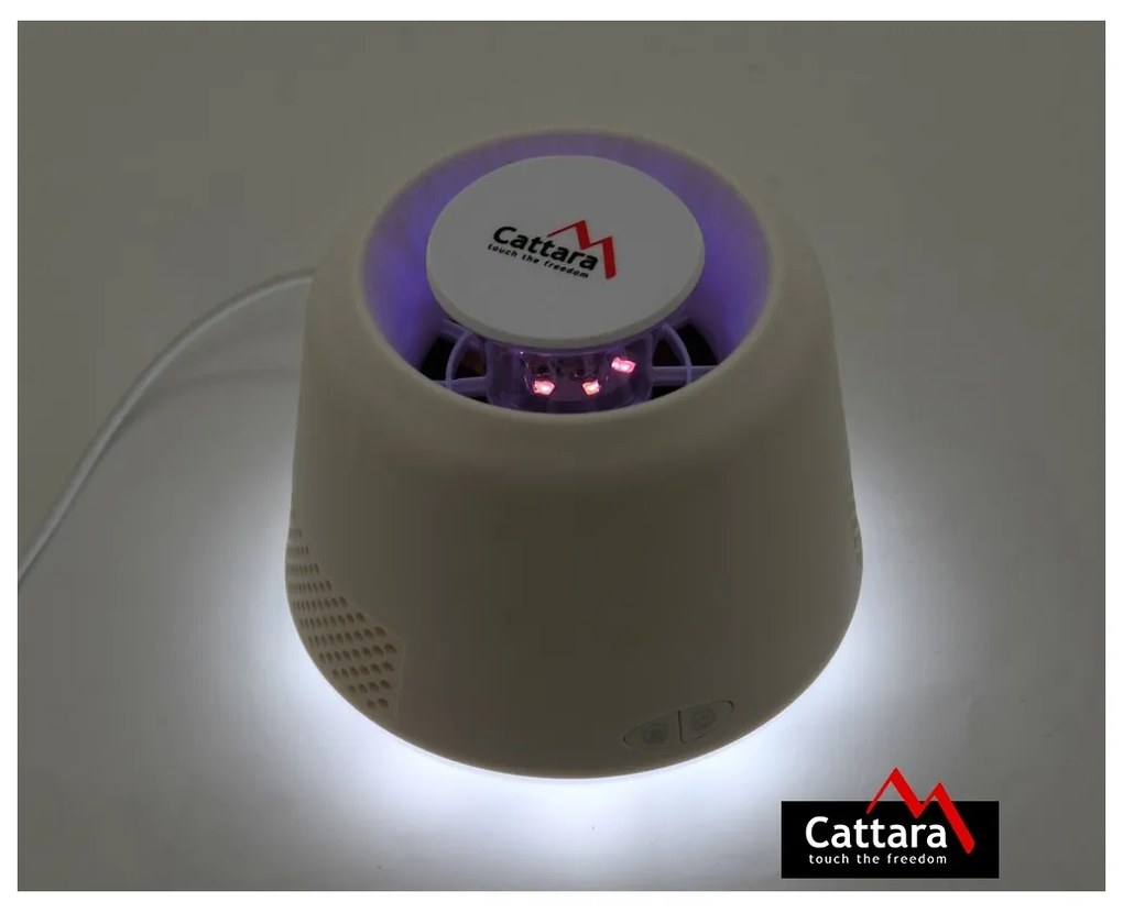 CATTARA Lampa TABLE INDOOR USB 5V + infra lapač hmyzu