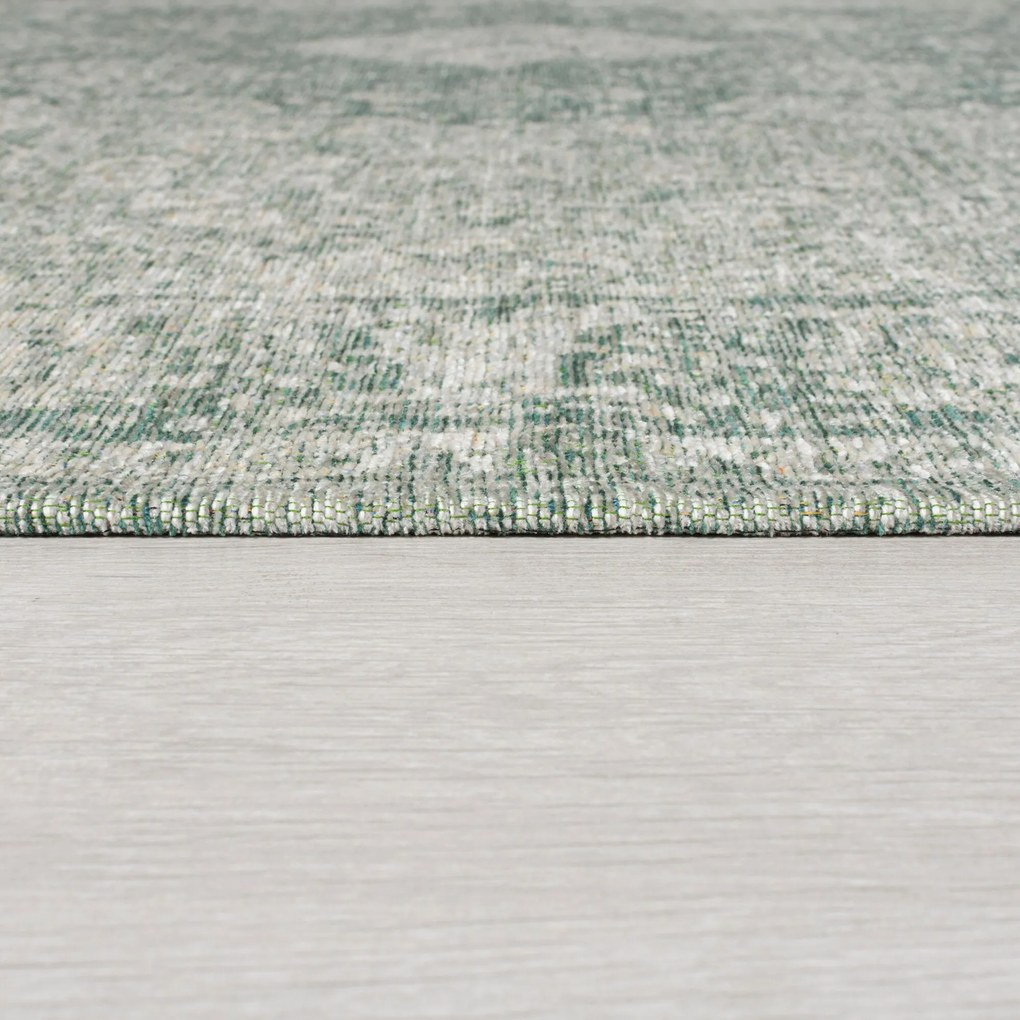 Kusový koberec Manhattan Antique Green, 200x290, zelená, obývacia izba, Flair Rugs