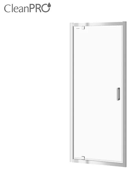CERSANIT sprchové otváracie dvere ARTECO 90 x 190 cm, jednokrídlové, chróm, S157-008