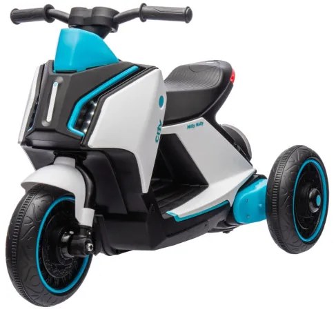 Elektrický skúter City biely