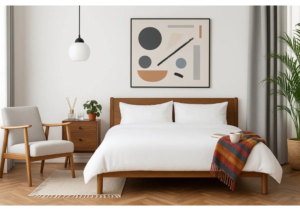 Závesné svietidlo Costa, 1x biele sklenené tienidlo, b