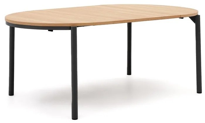 Okrúhly rozkladací jedálenský stôl v dekore duba ø 120 cm Montuiri – Kave Home