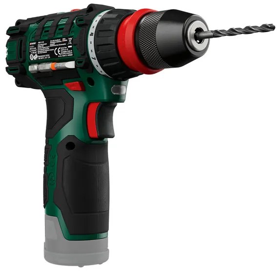 Parkside® Aku vŕtací skrutkovač 12 V Pbsa 12 E4 – bez akumulátora (100357466)