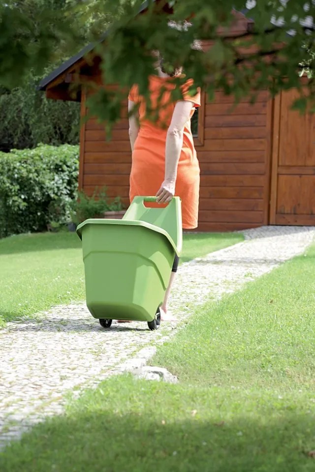 Záhradný vozík CECILIA 55 L čierny