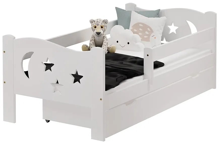 Posteľ Mikolaj 80/160 mat biela