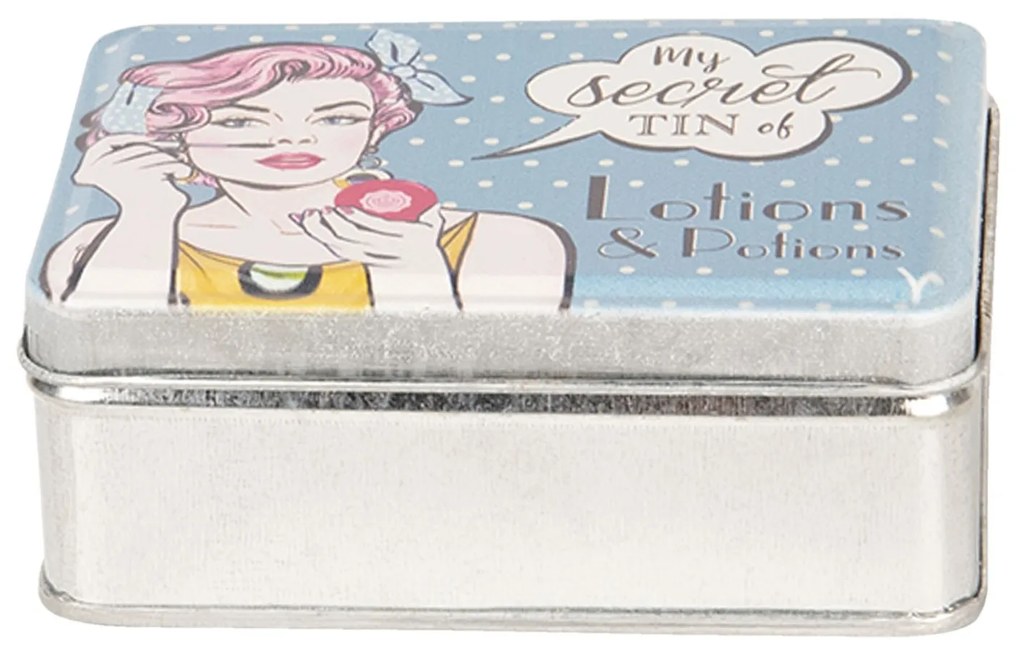 Kovová krabička My secret - 11 * 8 * 4 cm