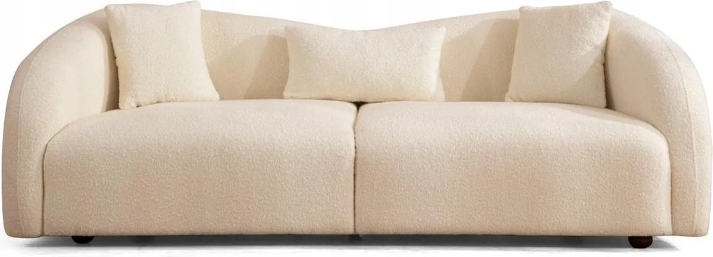 Pohovka trojsedačka Venedikt (krémová)