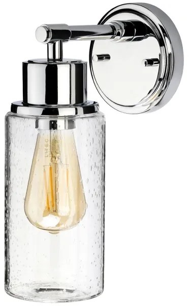 Elstead BATH-MORVAH1-PC - Kúpeľňové svietidlo 1xE27/60W/230V IP44 lesklý chróm