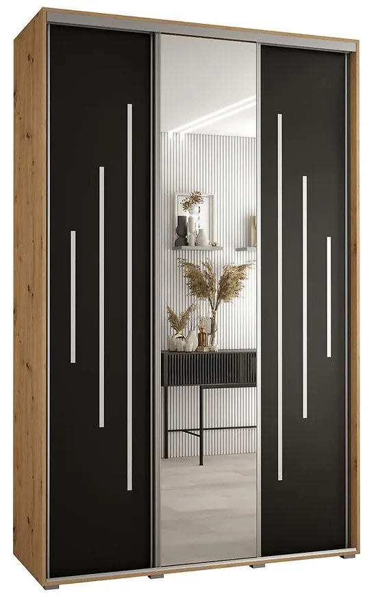 Skriňa 45 Canaris 13 160 artisan/čierna/silver