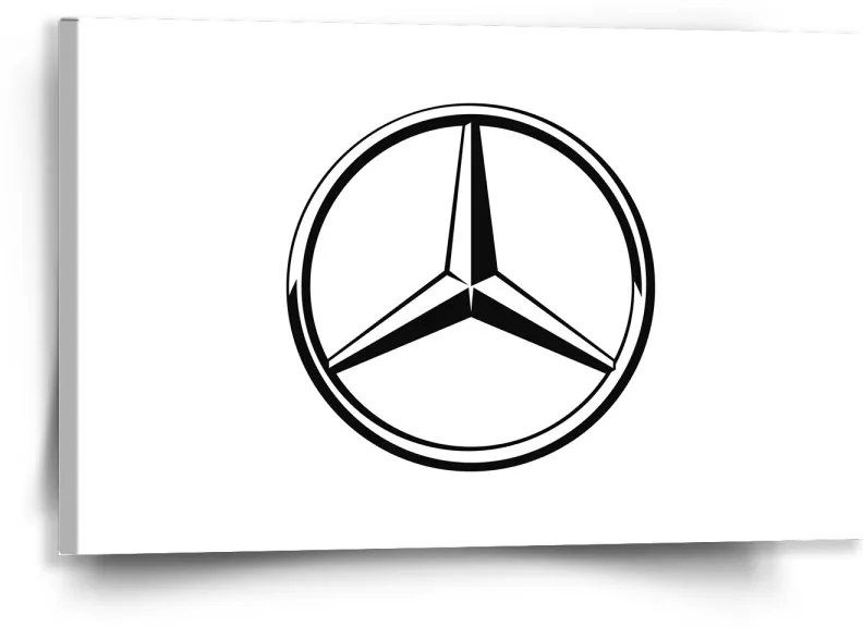 Sablio Obraz Logo 1 Biela - 60x40 cm