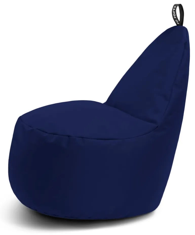 Tmavomodrý detský sedací vak Lull M – So Soft?