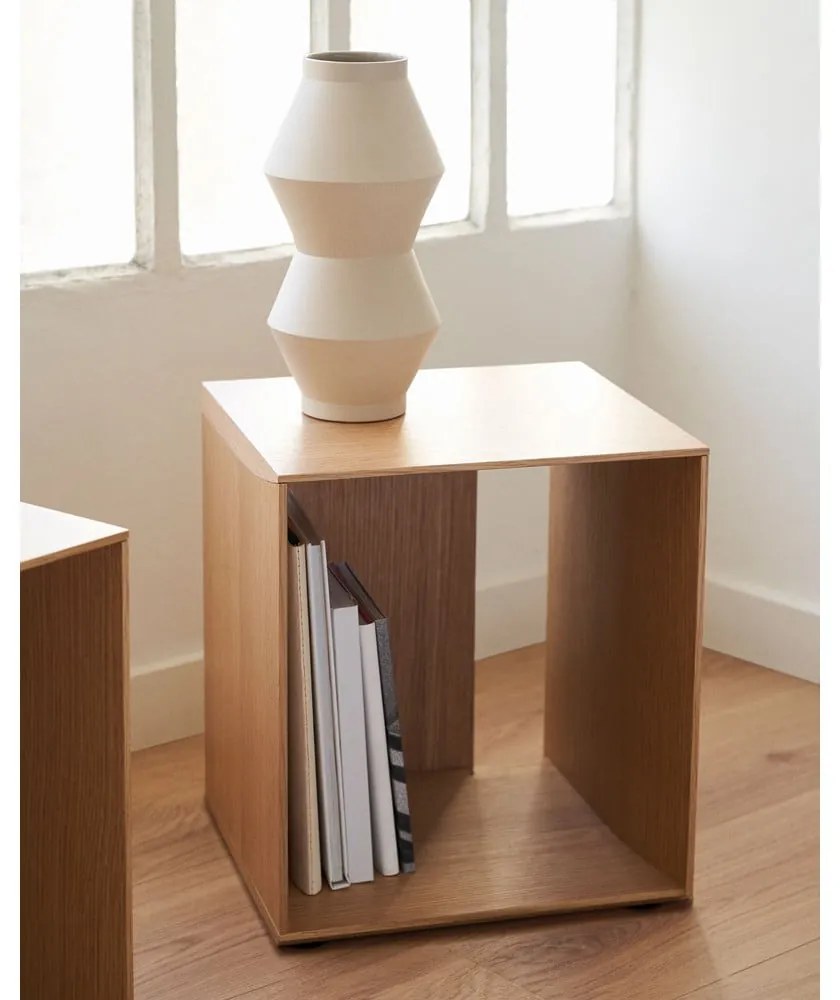 Modulárny policový systém v dekore duba v prírodnej farbe 34x38 cm Litto – Kave Home